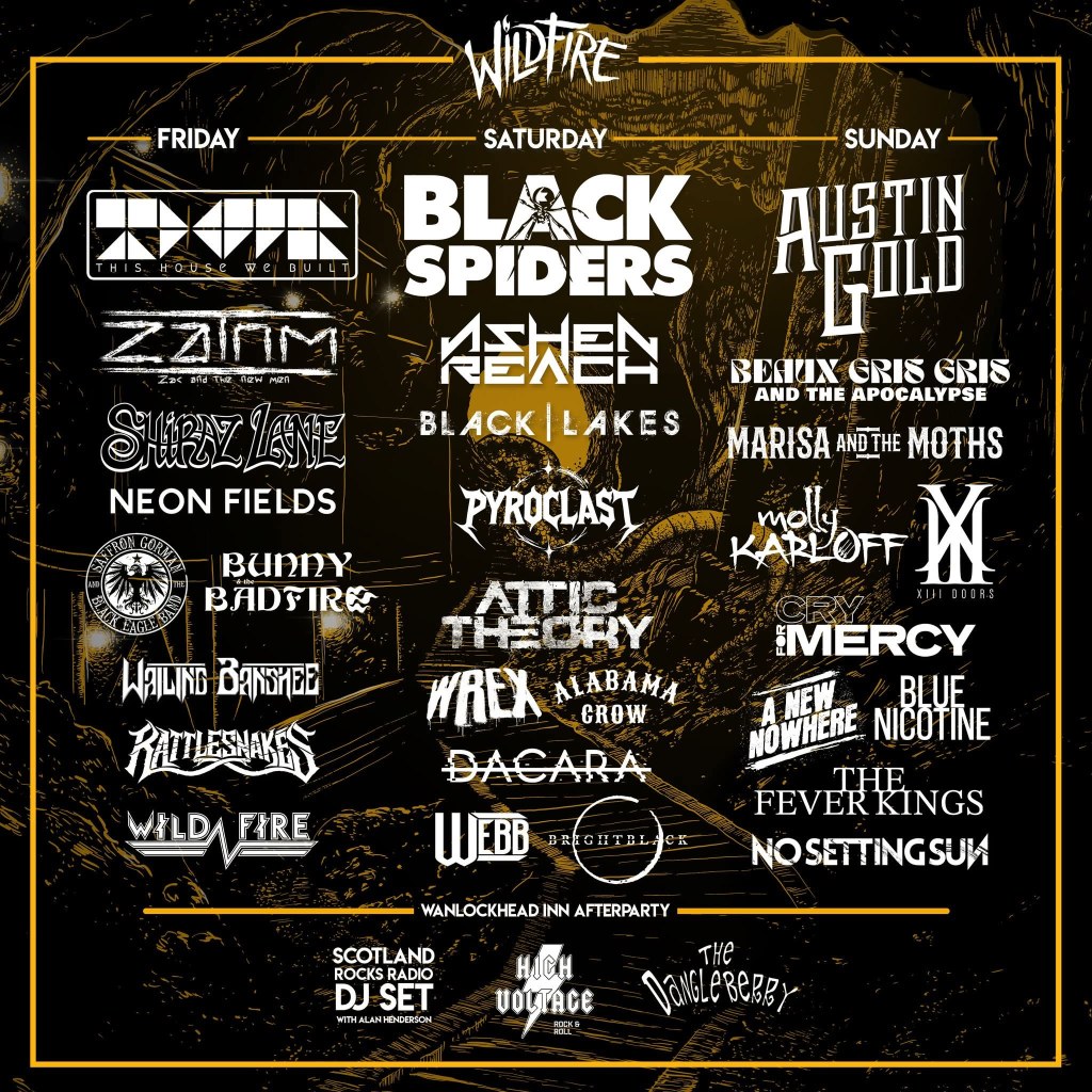 Wildfire Festival 2025 – ‘Bringing Metal to the Countryside’ – Day&nbsp;1