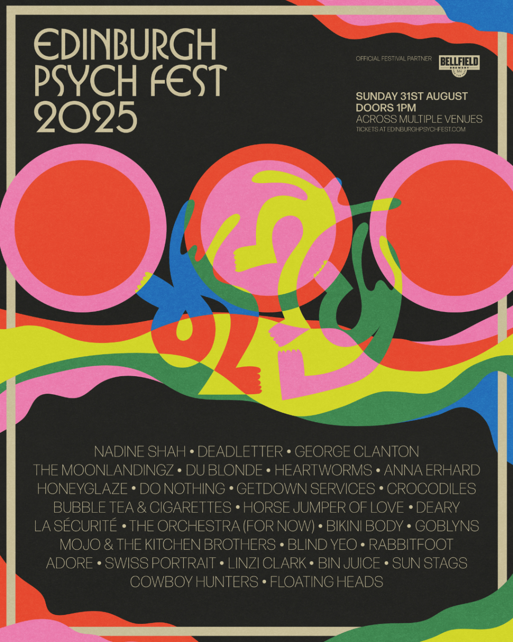 Festival Review – Edinburgh Psych Fest – 5/5&nbsp;⭐⭐⭐⭐⭐